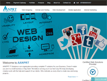 Tablet Screenshot of aanprt.com